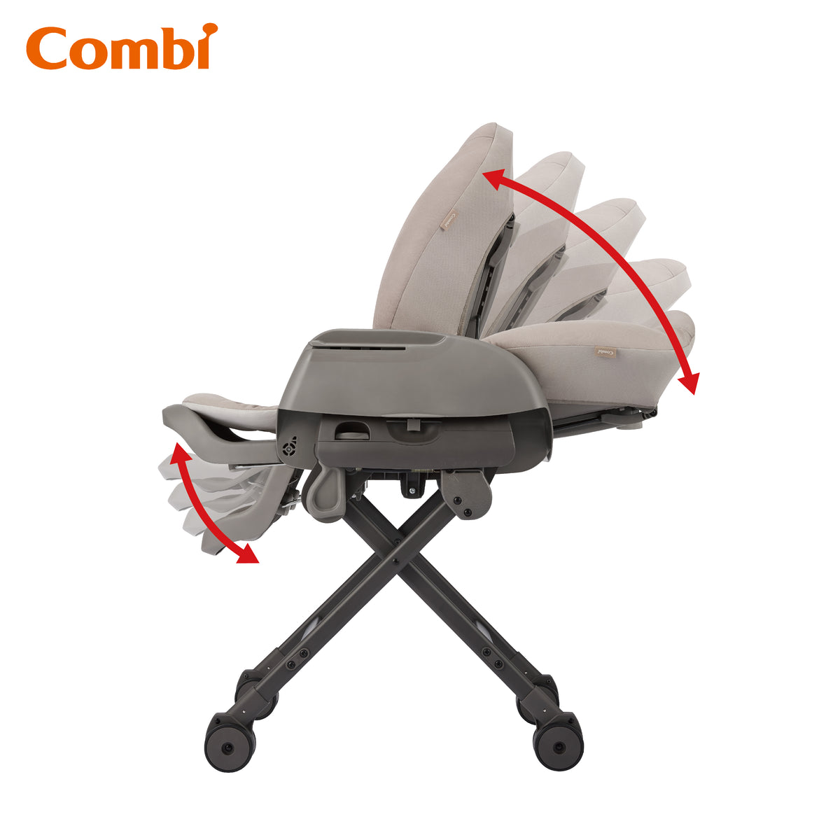 Combi - Nemulila Fit AQ (白色) 安撫餐搖椅 行貨一年保養