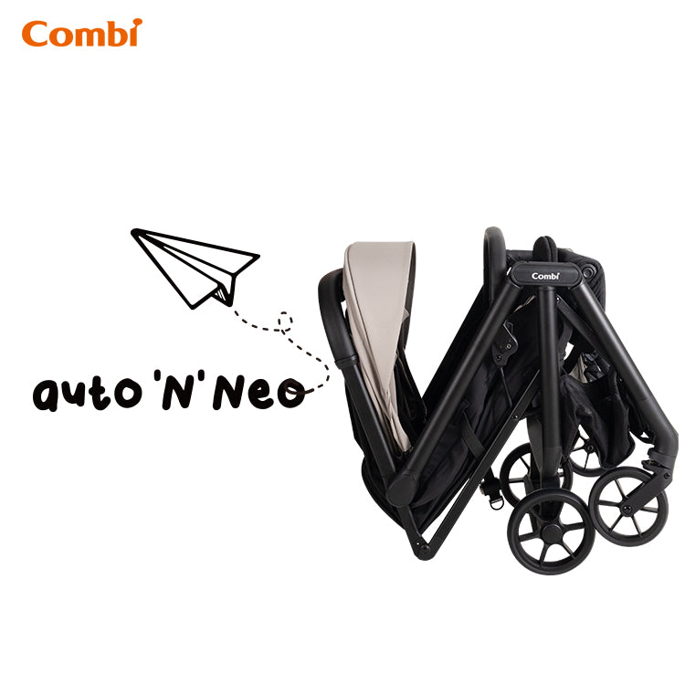 Combi - Auto N Neo Lightweight Auto-Folding Stroller (Beige)
