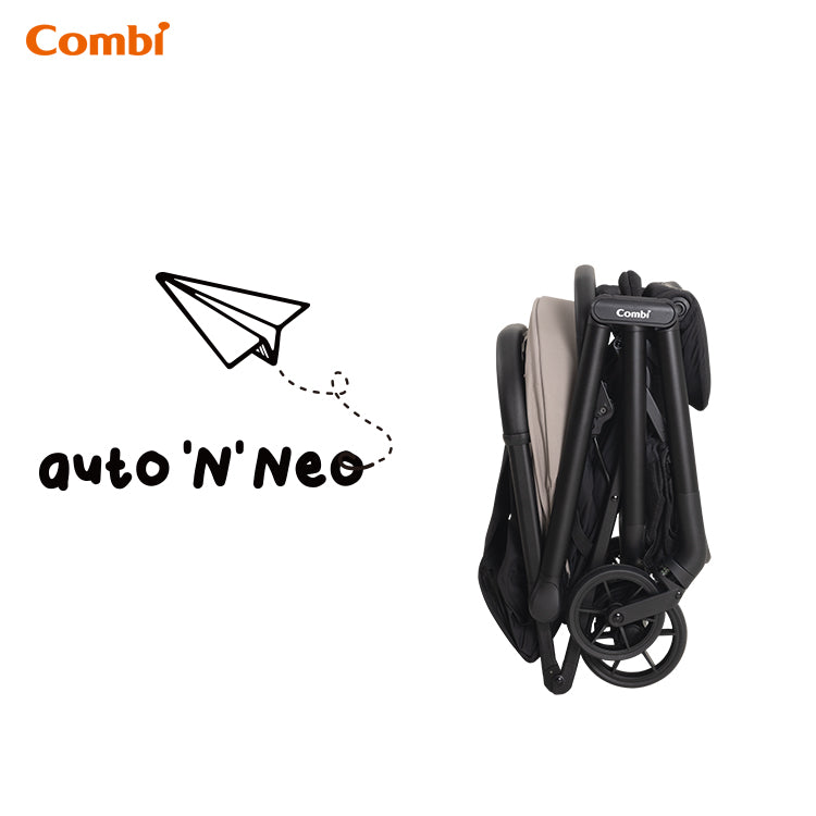 Combi - Auto N Neo Lightweight Auto-Folding Stroller (Beige)