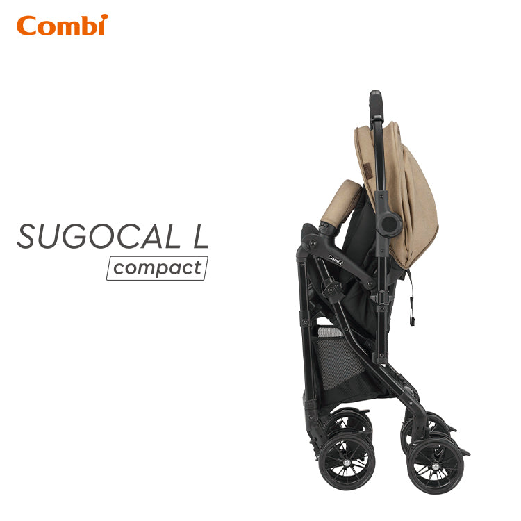 Combi - Sugocal L Compact Foldable Stroller - Blark (Black)
