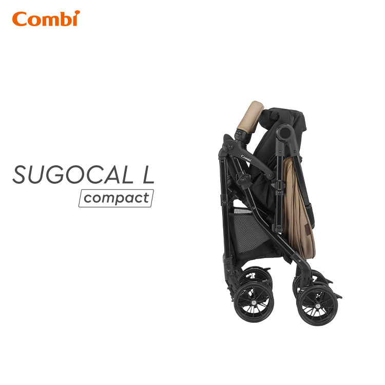 Combi - Sugocal L Compact Foldable Stroller - Blark (Black)