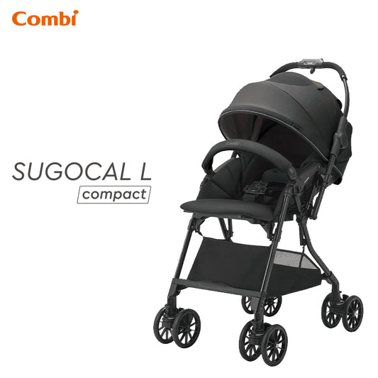 Combi - Sugocal L Compact Foldable Stroller - Blark (Black)