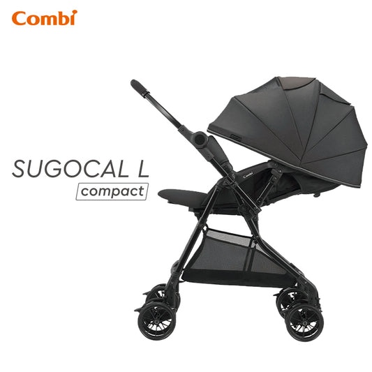 Combi - Sugocal L Compact Foldable Stroller - Blark (Black)