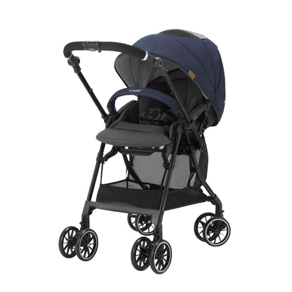 Combi - Sugocal Alfa Compact (Auto 4Cas) Blue Stroller