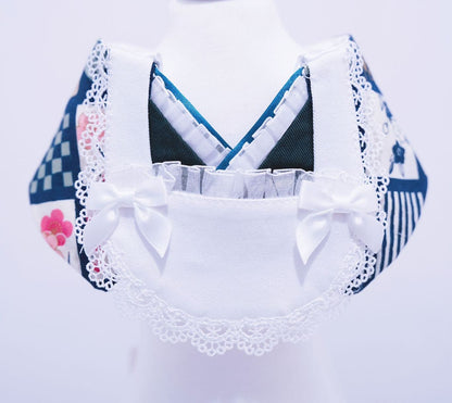 Crazy de Wan - Kimono Tokushū Bib Series (Shōwa Meido 昭和メイド) 女僕領巾 (綠色)