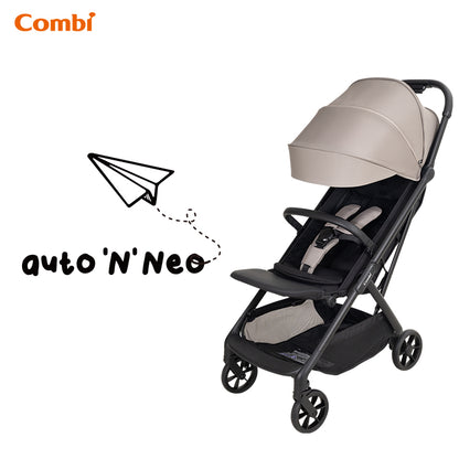 Combi - Auto N Neo Lightweight Auto-Folding Stroller (Beige)