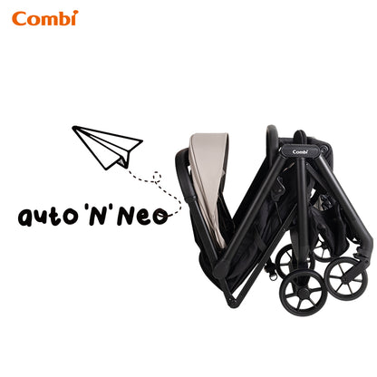 Combi - Auto N Neo Lightweight Auto-Folding Stroller (Beige)