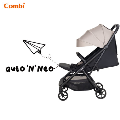 Combi - Auto N Neo Lightweight Auto-Folding Stroller (Beige)
