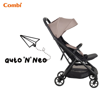 Combi - Auto N Neo Lightweight Auto-Folding Stroller (Beige)