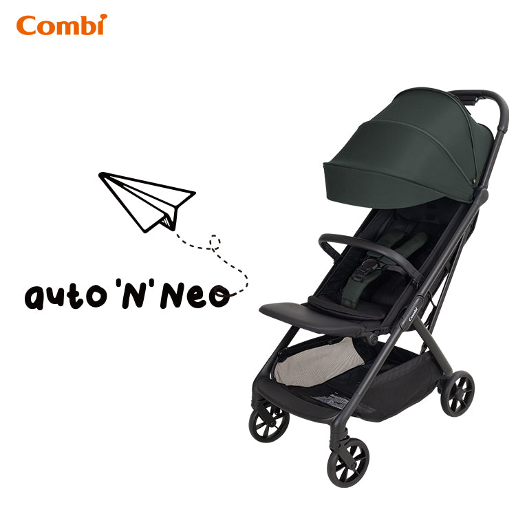 Combi - Auto N Neo Lightweight Auto-Folding Stroller (Green)