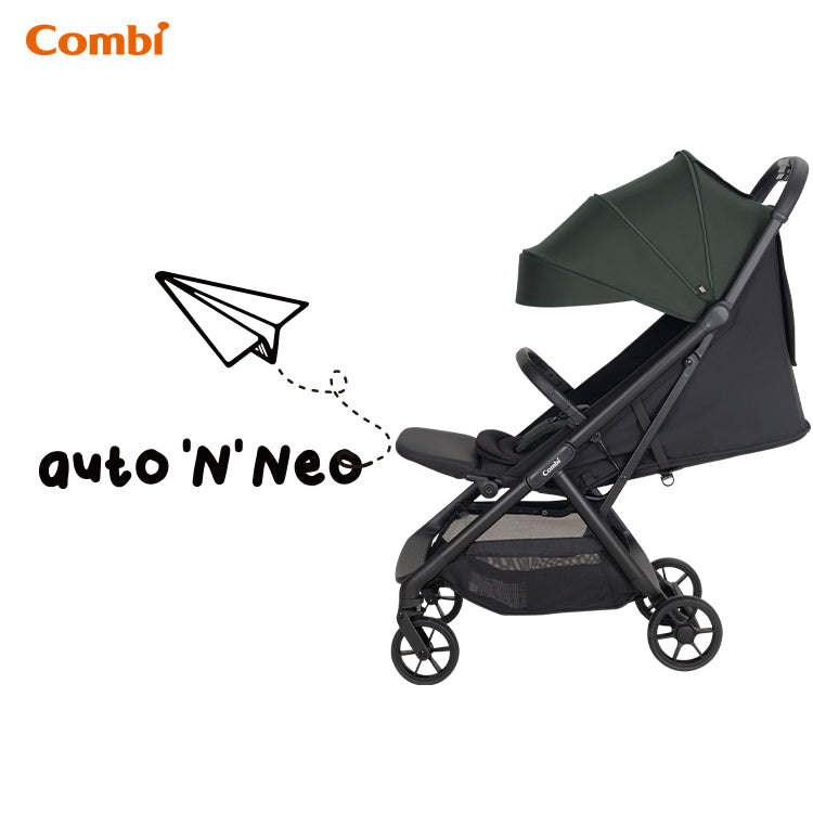 Combi - Auto N Neo Lightweight Auto-Folding Stroller (Green)
